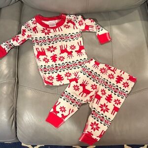 NWOT Hanna Andersson Dear Deer Baby Pajama Set 3-6mos